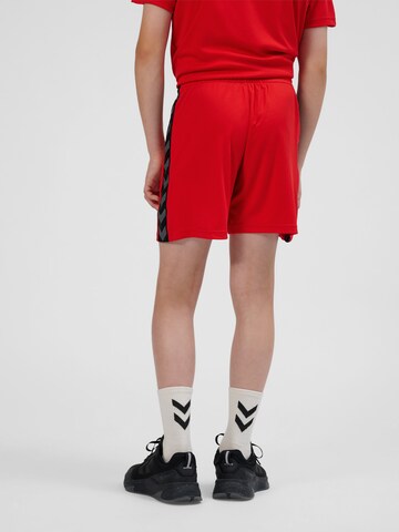 Regular Pantalon de sport 'Authentic PL' Hummel en rouge