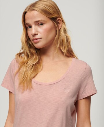 T-shirt Superdry en rose