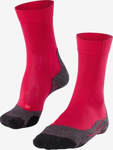 FALKE Sportsocken 'TK2 Explore Cool' in Pink: Vorderseite