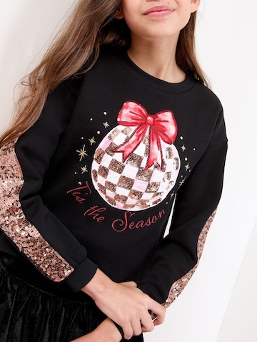 Lipsy Sweatshirt in Schwarz