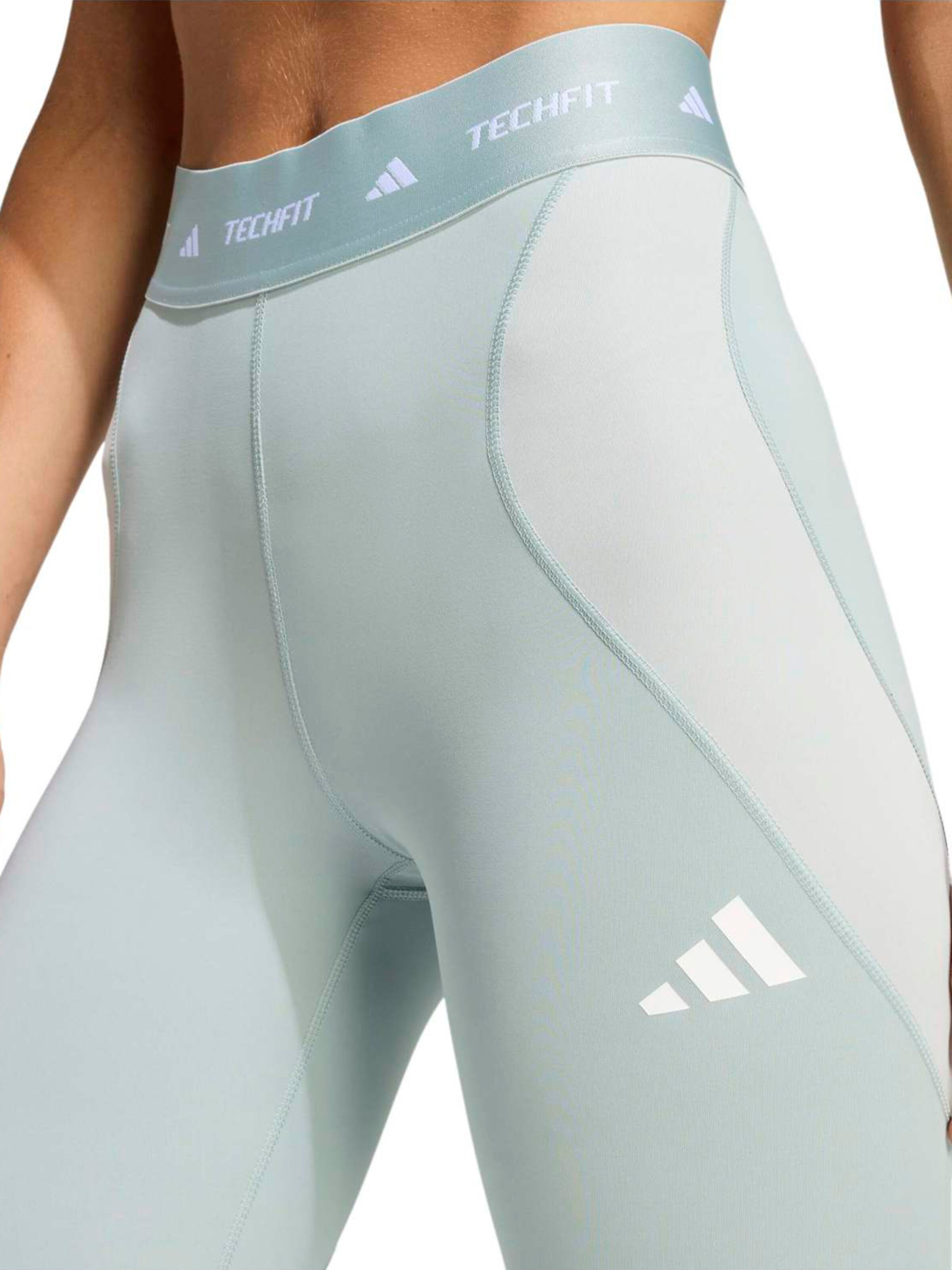 ADIDAS PERFORMANCE - Skinny Calças de desporto em verde