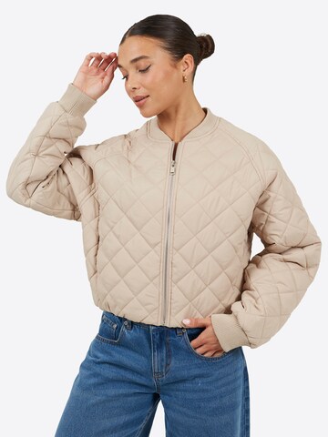 BRAVE SOUL Tussenjas in Geel: voorkant