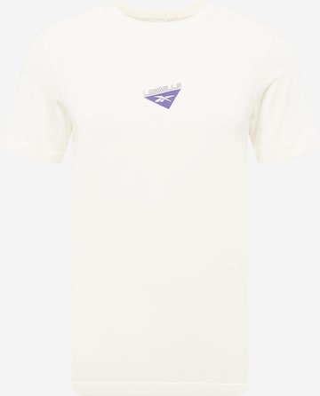 Reebok Sport Functioneel shirt in Wit: voorkant