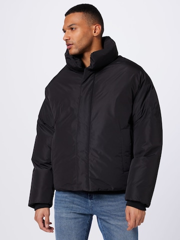 Veste mi-saison 'LAUNDRY' JACK & JONES en noir : devant