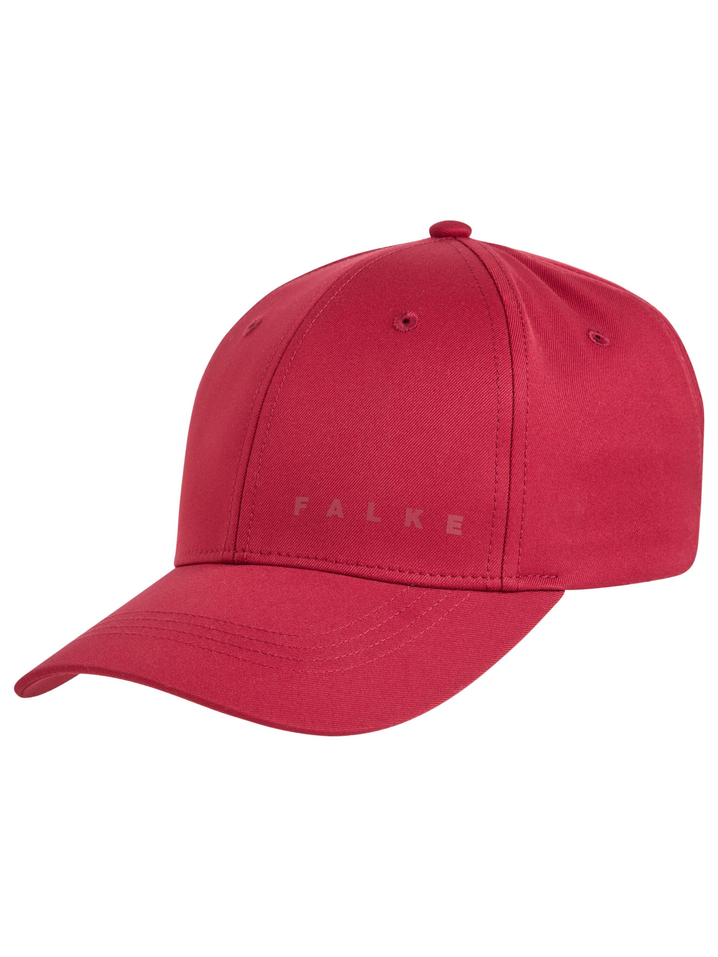 FALKE Athletic Cap in Red: front