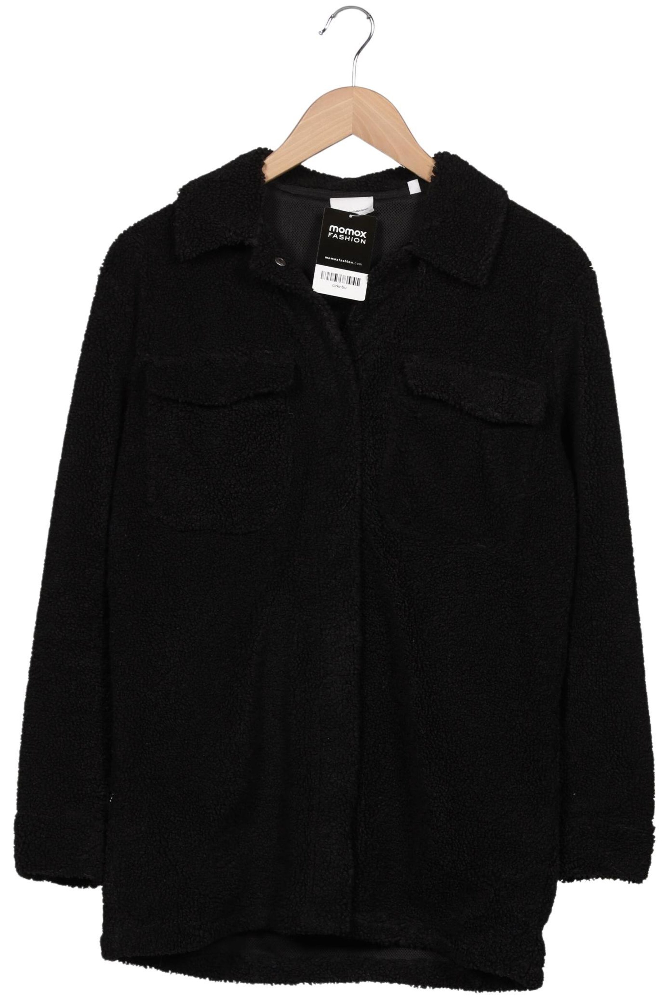 KnowledgeCotton Apparel Jacket & Coat in S in Black: front