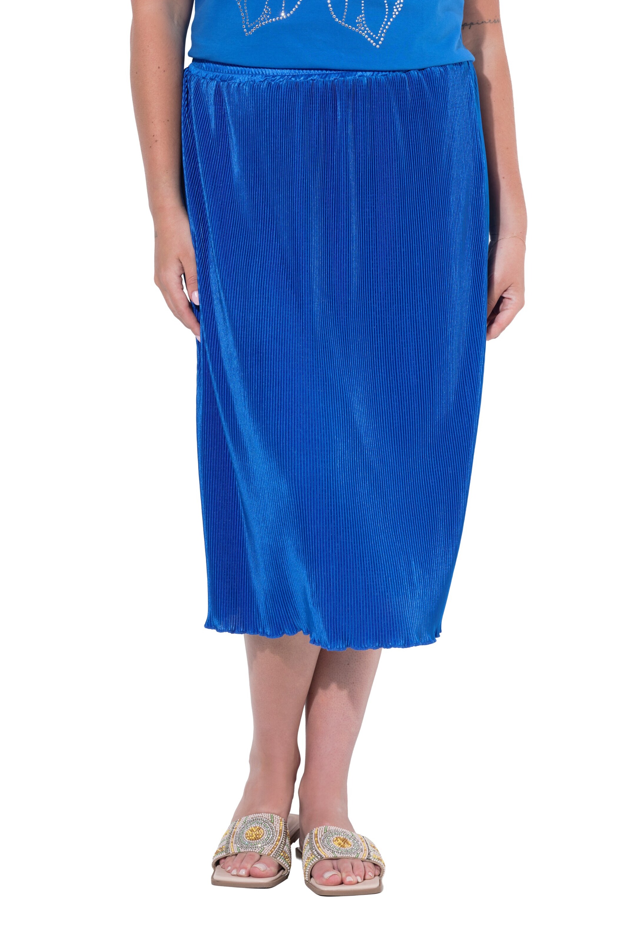 Angel of Style Skirt in Blue: front