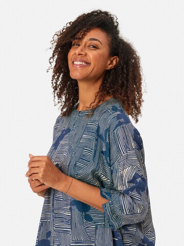 Masai 3/4 Arm Bluse 'MaBecca' in Blau
