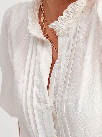 Dilvin Blouse in White