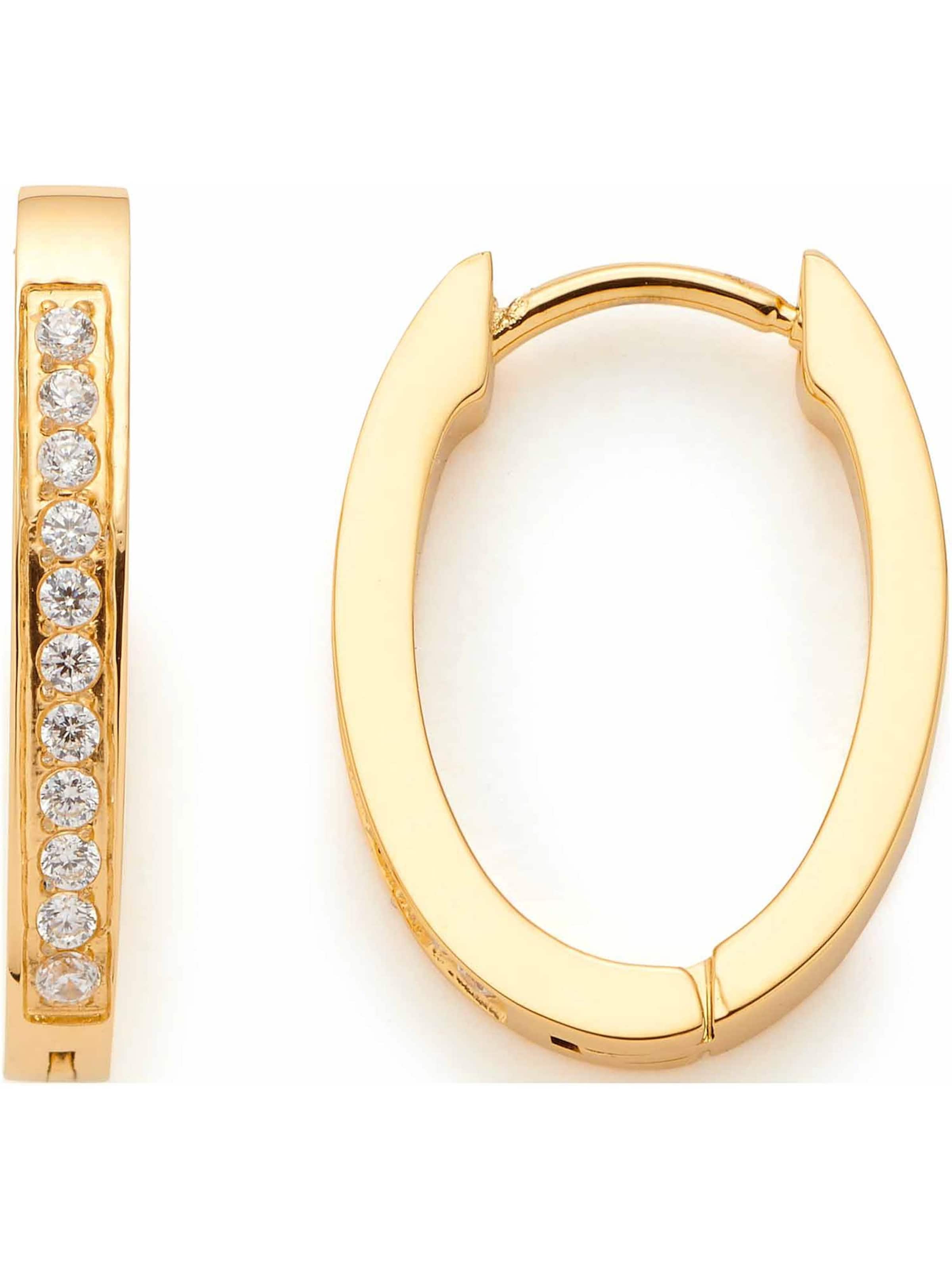 LEONARDO Earrings in Gold: front