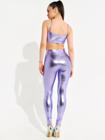 Evoni Skinny Leggings‌‌‌‌‌‌‌ in Lila