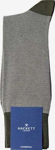 Hackett London Socken ' BIRDS EYE SOCKS ' in Grün: Vorderseite