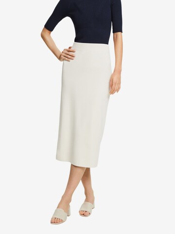 ESPRIT Skirt in Beige: front