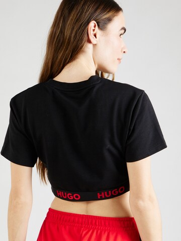 HUGO - Camiseta para dormir en negro