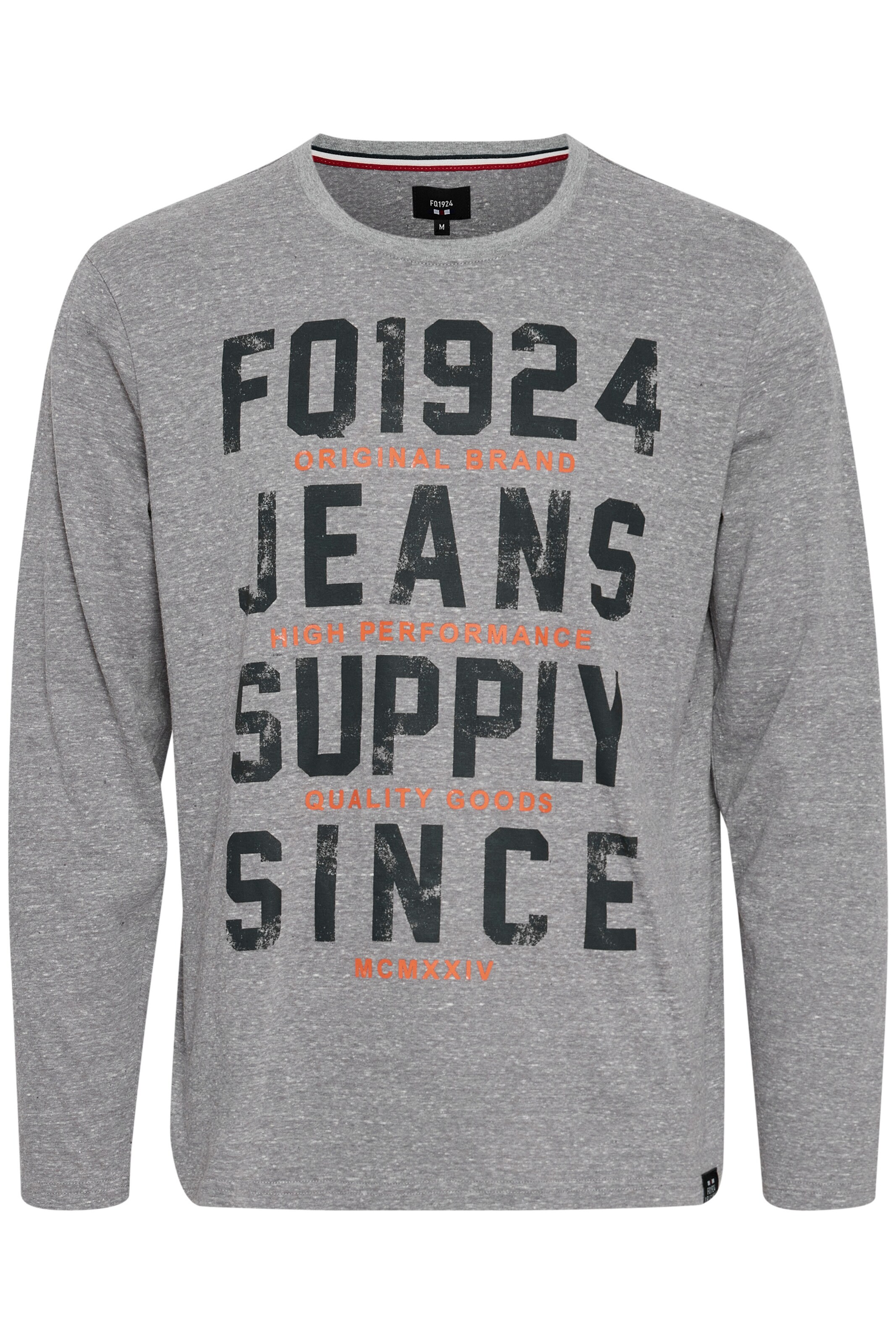 FQ1924 Shirt 'Noxan' in Grau: Vorderseite