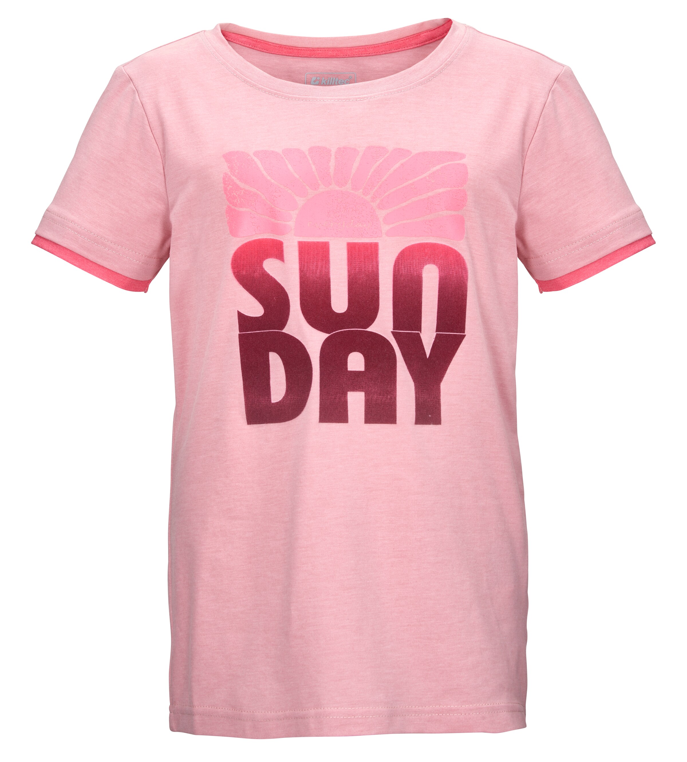 KILLTEC Performance Shirt in Pink: front