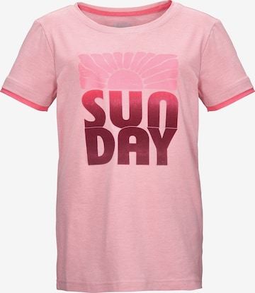 KILLTEC Performance Shirt in Pink: front