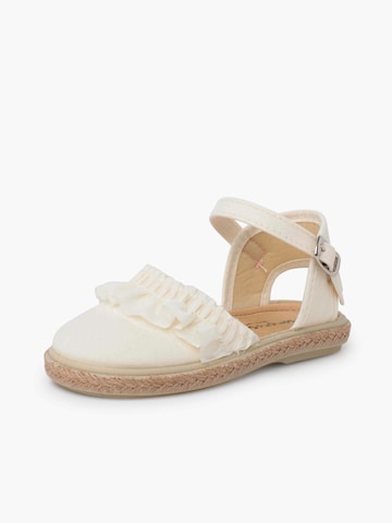 Pisamonas Sandale‌ in Beige: Vorderseite