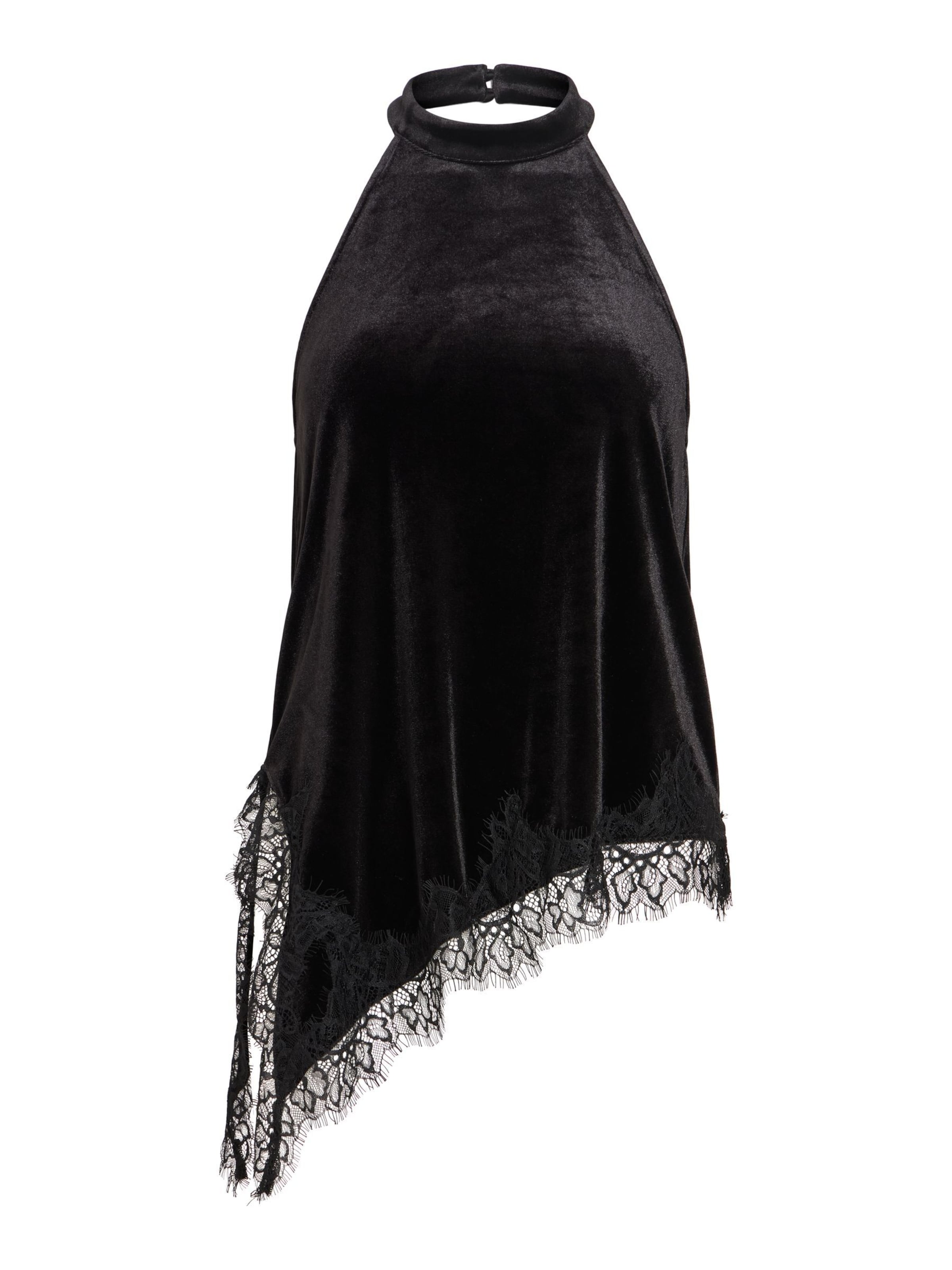 VILA - Top en negro: frente