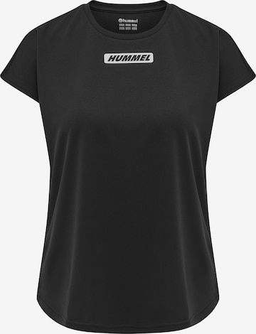 T-shirt fonctionnel 'Tola' Hummel en noir : devant
