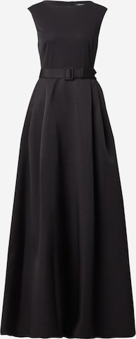 Lauren Ralph Lauren Βραδινό φόρεμα 'Noella' σε μαύρο: μπροστά