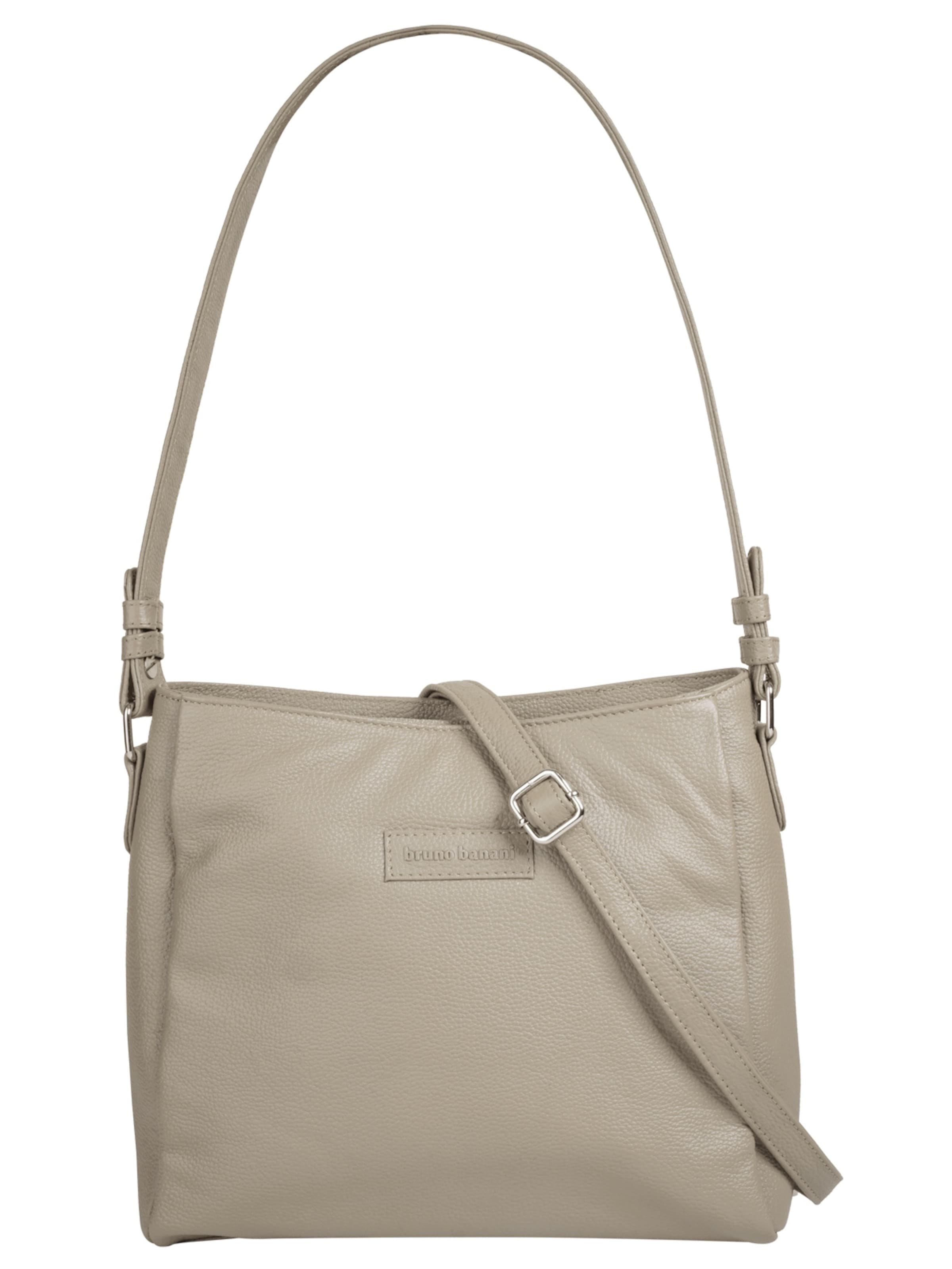 Bruno Banani Shoulder Bag in Beige: front