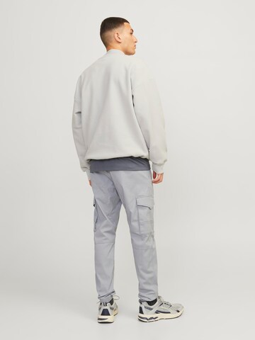JACK & JONES Slimfit Hose 'JJIPaul JJFlake' in Grau