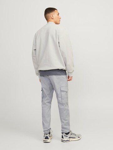 Tapered Pantaloni cargo 'Paul Flake' di JACK & JONES in grigio