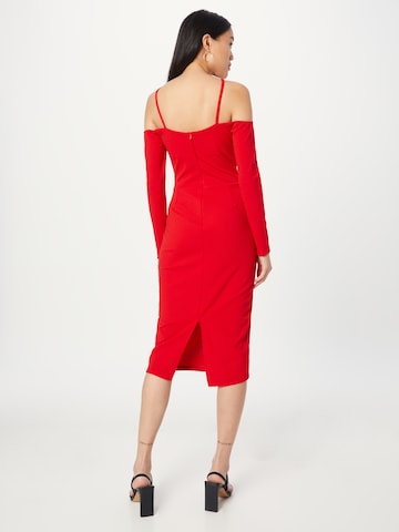 WAL G. فستان بلون أحمر