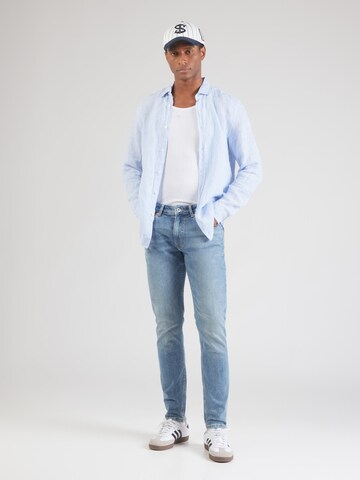 Pepe Jeans Конический (Tapered) Джинсы в Синий