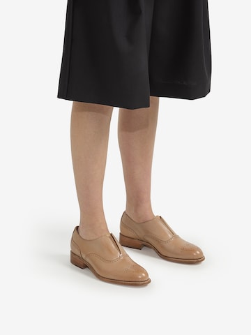 LOTTUSSE Schnürschuh 'Cambridge' in Beige