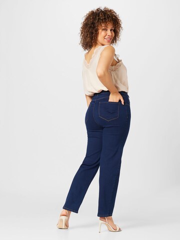 Dorothy Perkins Curve Regular Jeans 'Ellis' in Blue