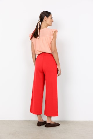 Soyaconcept Pleat-Front Pants 'BANU' in Red