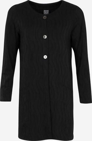 Pont Neuf Knit Cardigan 'Ronja' in Black: front