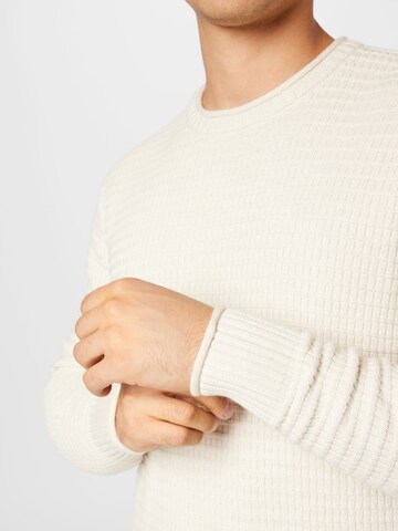 TOM TAILOR Sweater in White