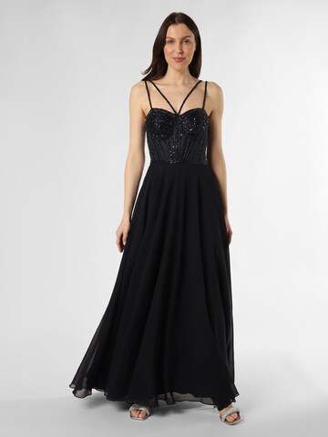 HEY KYLA Evening Dress in Blue: front