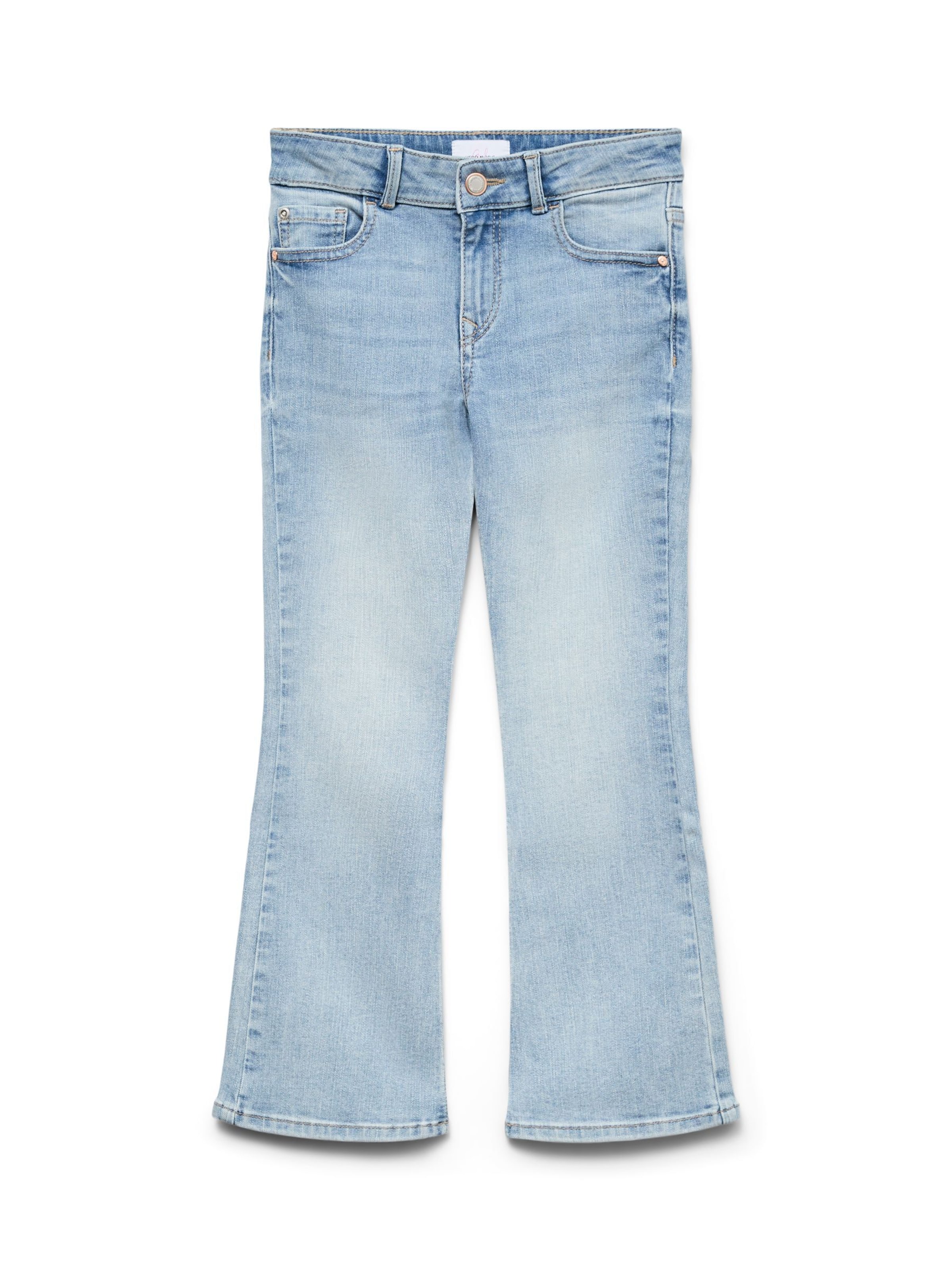 Vero Moda Girl - Acampanado Vaquero 'VMFlash' en azul: frente