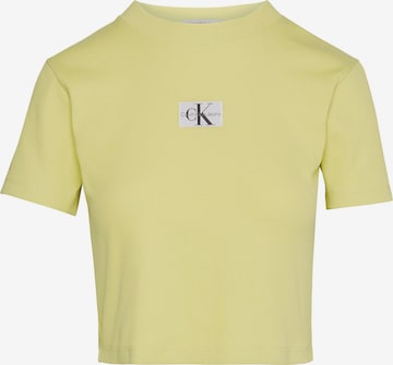 Calvin Klein Jeans Shirt in Yellow: front