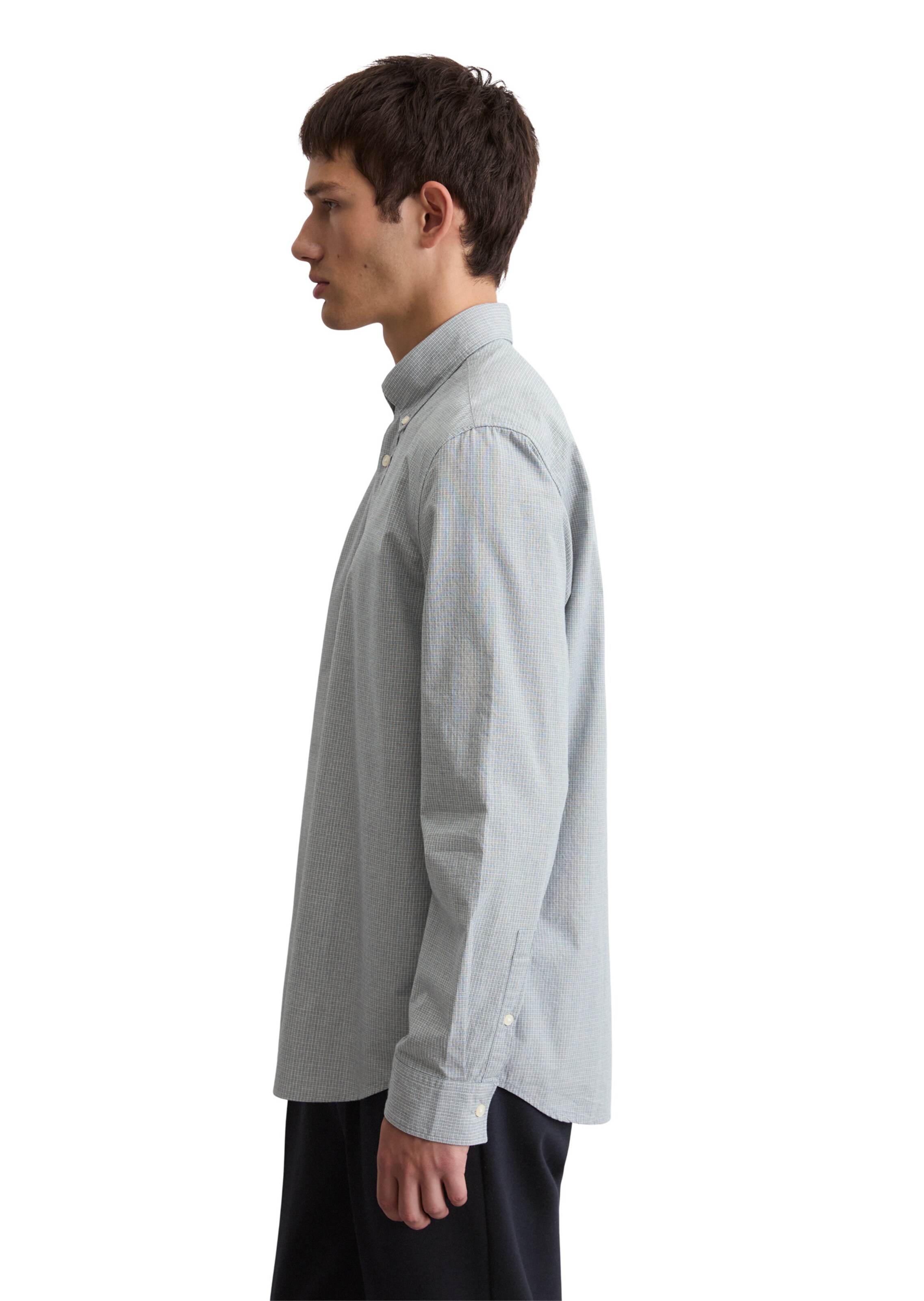 Marc O'Polo Regular fit Overhemd in Grijs