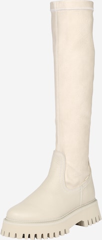 BRONX Boots 'groov-y' in White: front