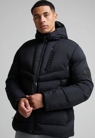 Zavetti Canada Winter Jacket in Black: front