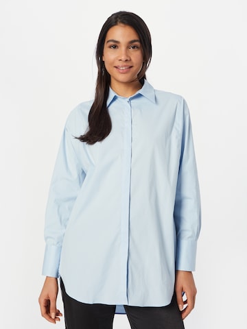 MOS MOSH Blouse in Blue: front