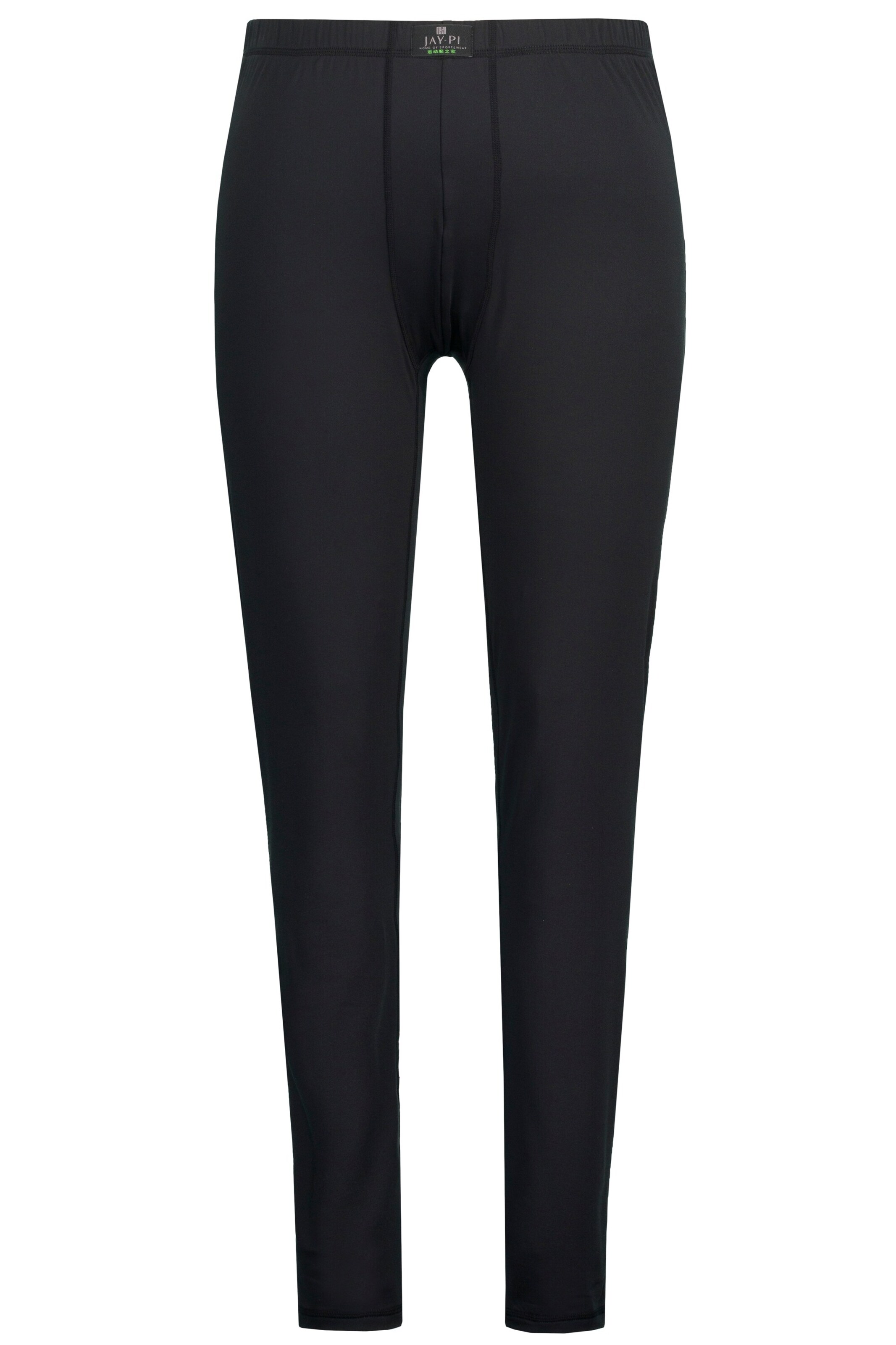 JAY-PI Lange onderbroek in Zwart: voorkant