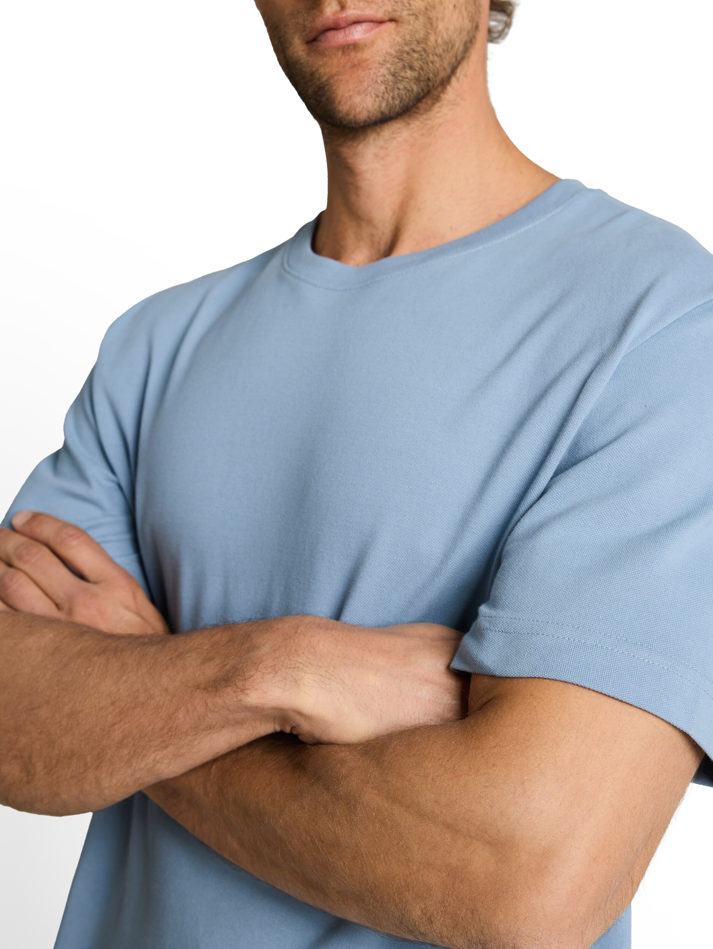 TOM TAILOR Shirt in Blau