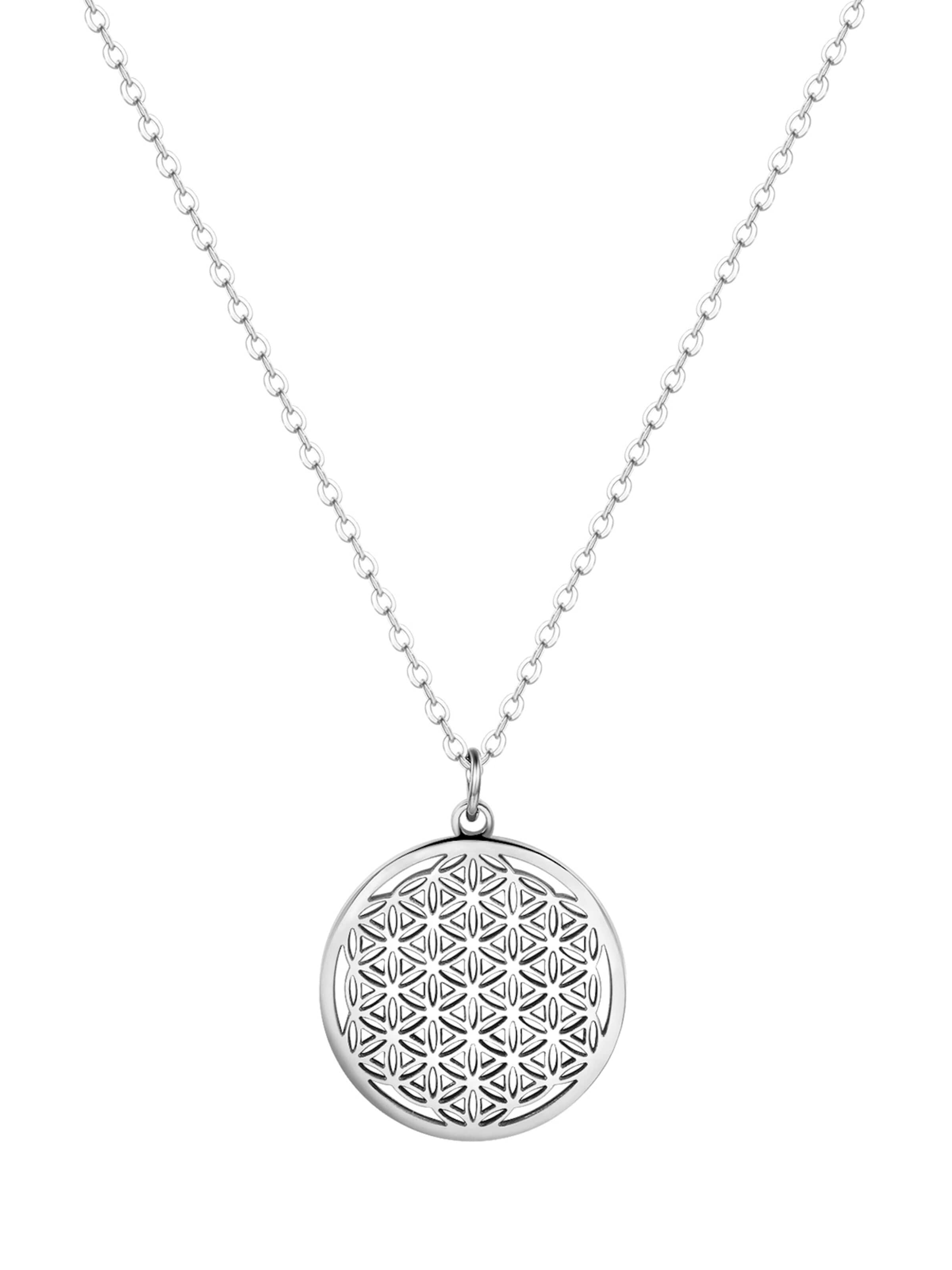 Collana 'Flower of Life' di Hey Happiness in argento