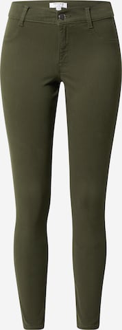 Dorothy Perkins Skinny Jeans 'Frankie' in Green: front