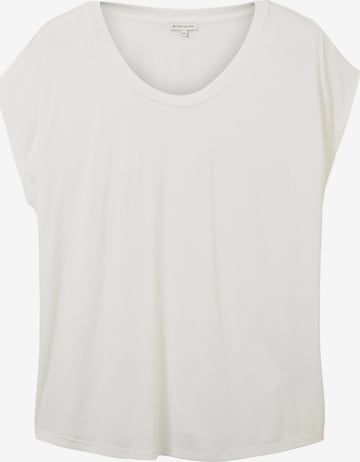 Tom Tailor Women + Тениска в бяло: отпред