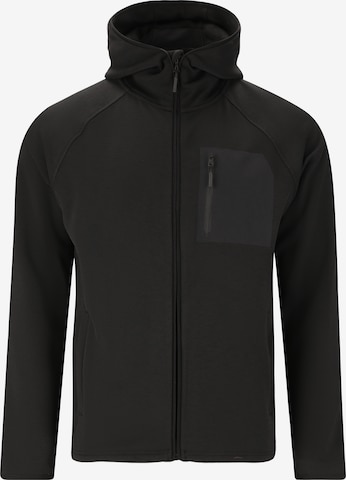 ENDURANCE Funktionsfleecejacke 'Deerto' in Schwarz: Vorderseite