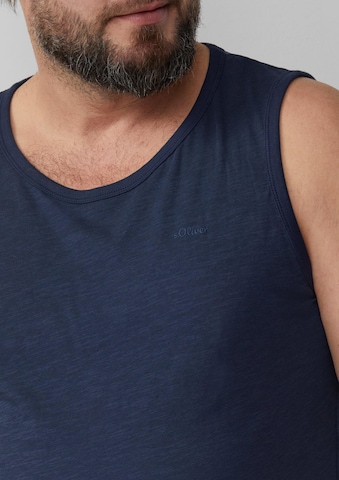 T-Shirt s.Oliver en bleu