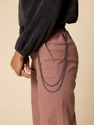 Wide Leg Pantalon Looxs Revolution en rose